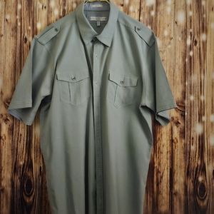 Pd& C Classic  Fit Stretch  Men's  Shirt